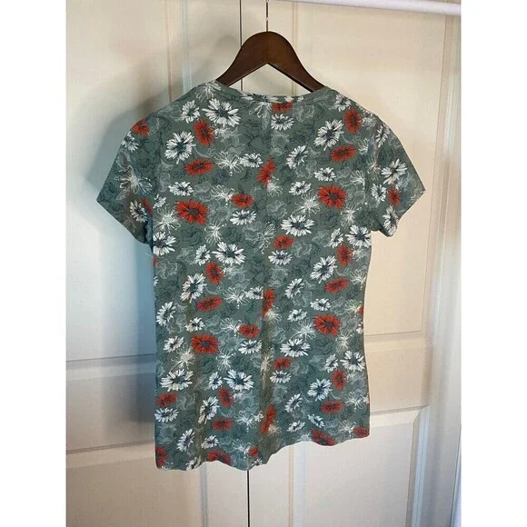 Duluth floral T-shirt 100% cotton - Picture 3 of 6